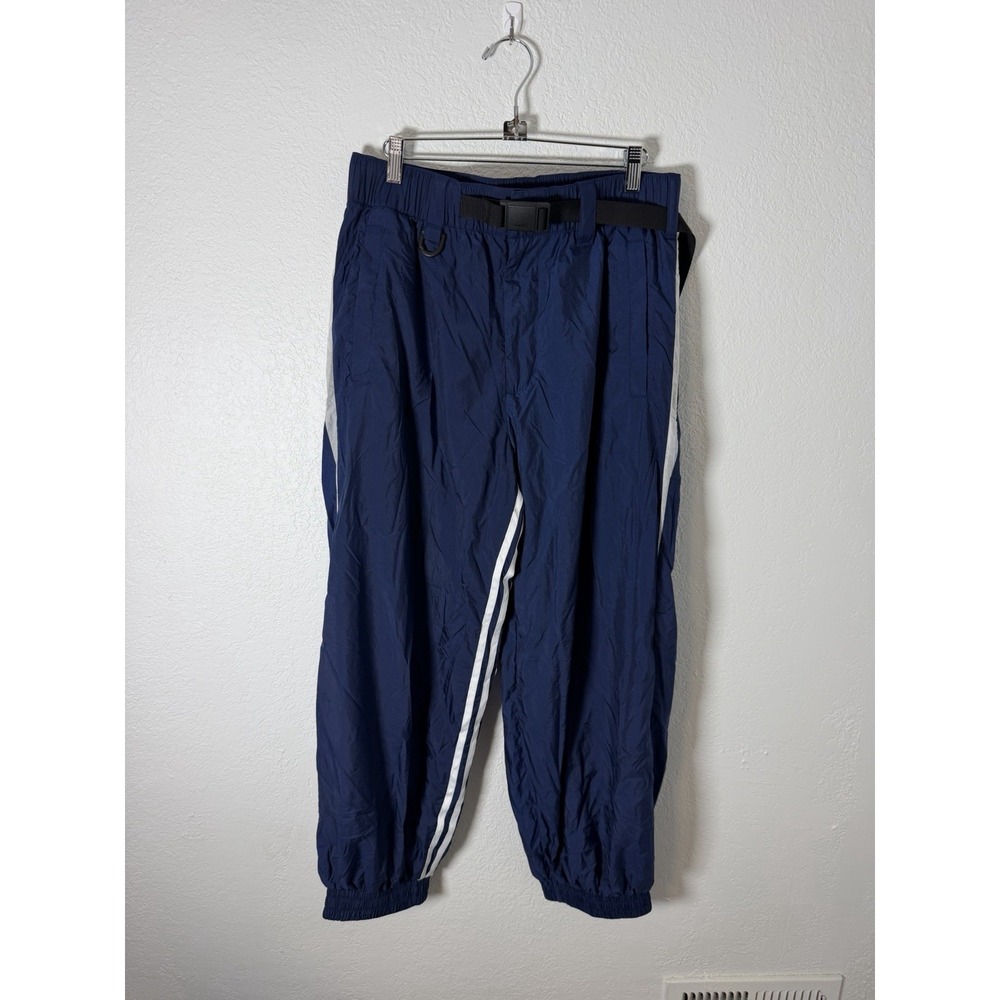 Adidas‎ Y-3 3-STRIPES NYLON SHELL PANTS Yohji Yamamoto Size Medium New